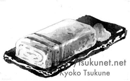 料理イラスト白黒
