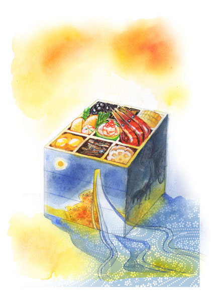 おせちのイラスト