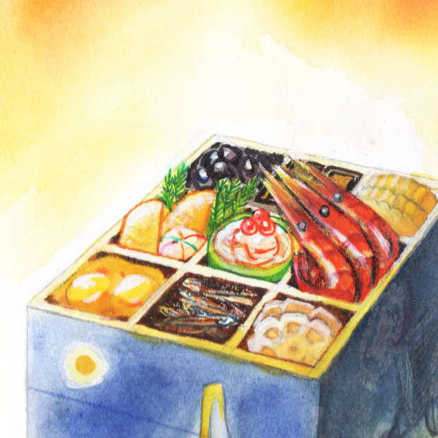 おせちのイラスト