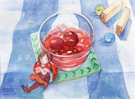 さくらんぼイラスト